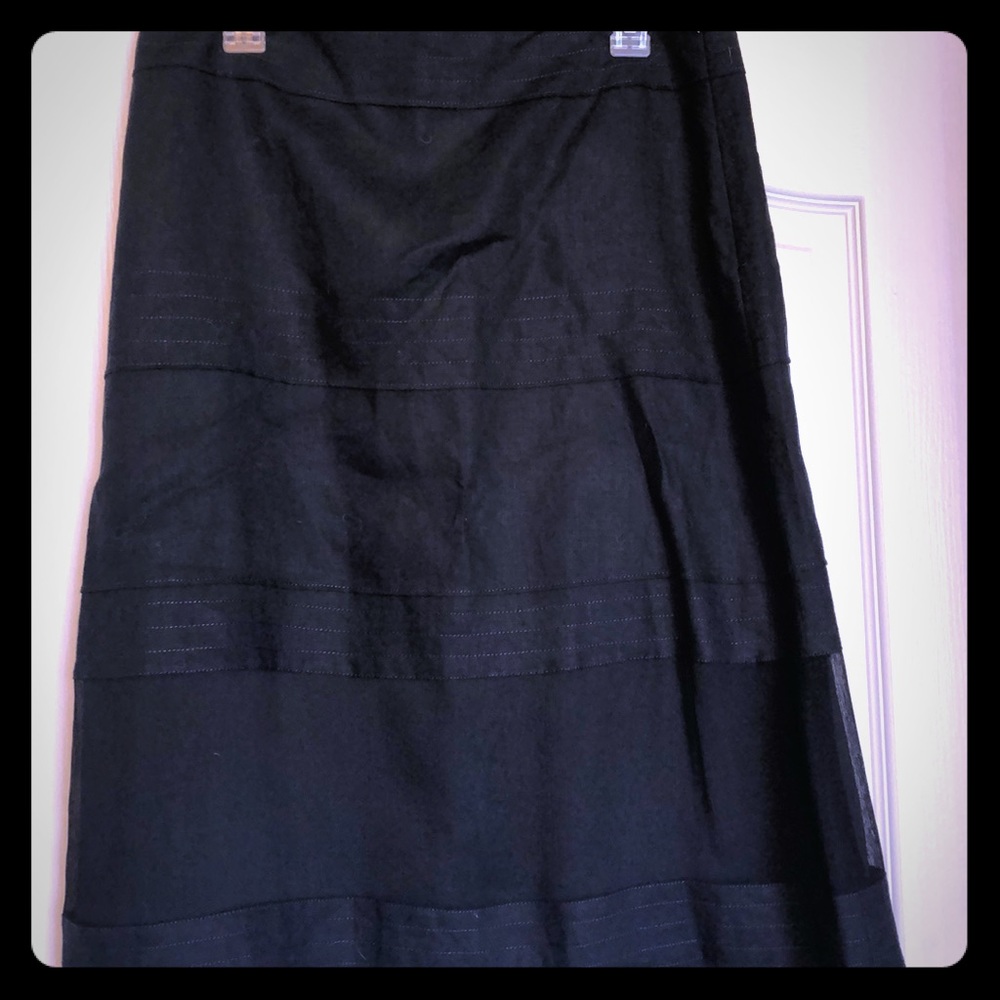 Neiman Marcus black tulle skirt